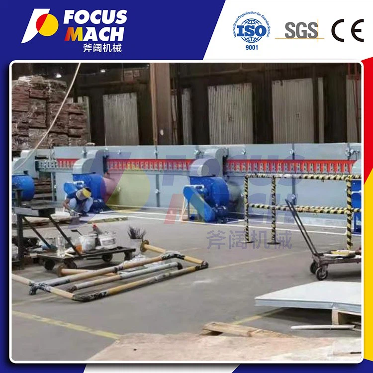 20m 1Deck Steam Heated Veneer Roller Dryer