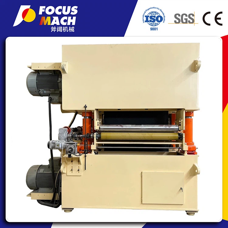 Meaisín Sanding Taobh Dúbailte Dhá Cheann