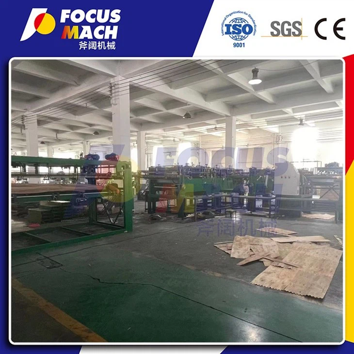 L-Type 4*8 ft Veneer Core Composer Machine