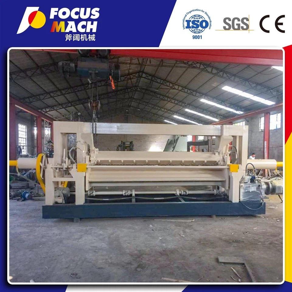 Plywood Veneer Spindle Rotary Peeling Machine